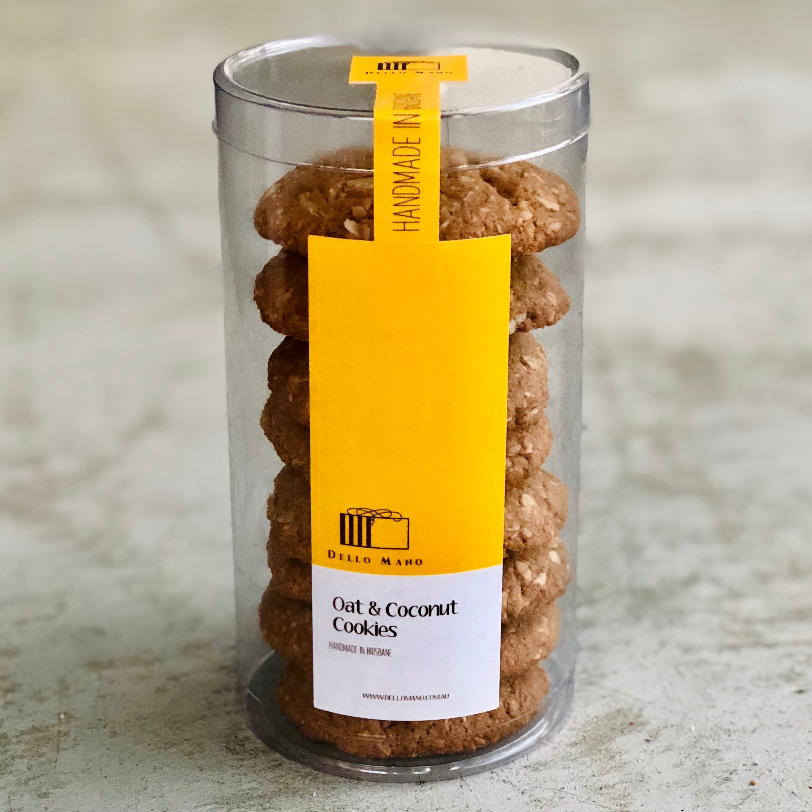 Caramalised Oat & Coconut Cookies